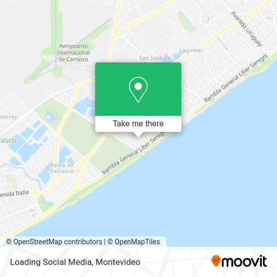 Loading Social Media map