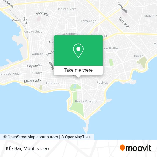 Kfe Bar map