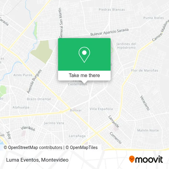 Luma Eventos map