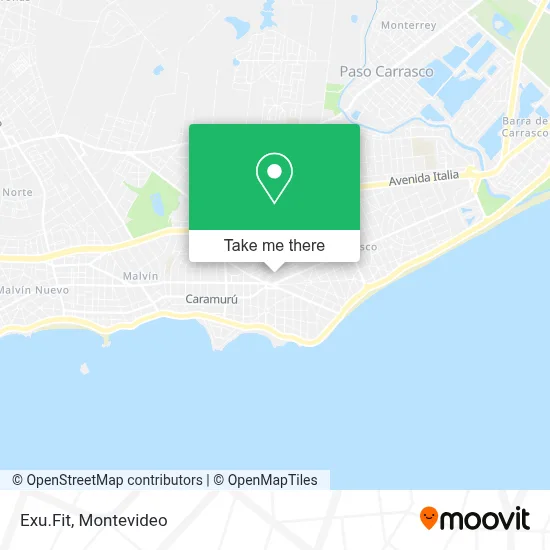 Exu.Fit map