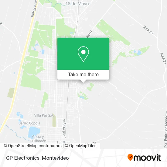 Gp Electronics map