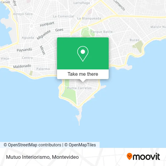 Mutuo Interiorismo map