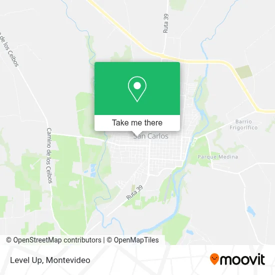 Level Up map
