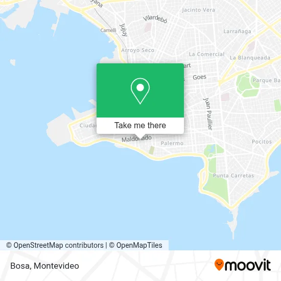 Bosa map