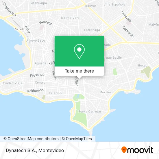 Dynatech S.A. map