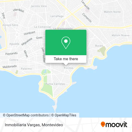Inmobiliaria Vargas map