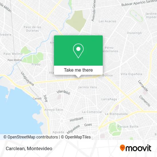 Carclean map