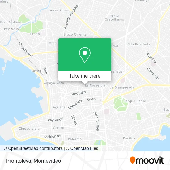 Prontoleva map