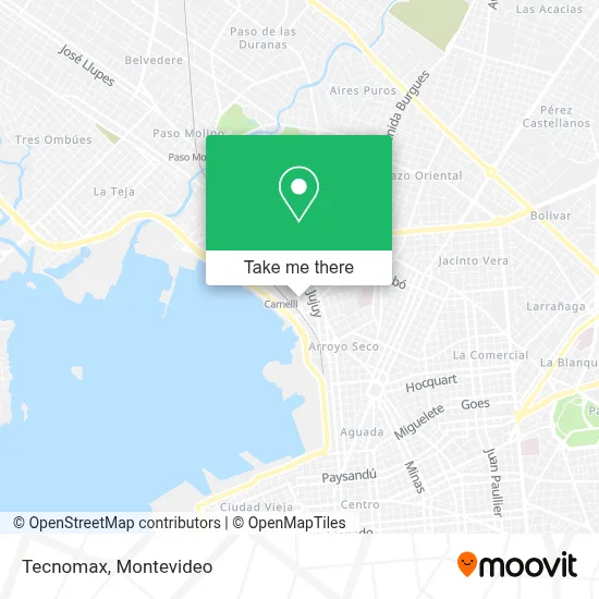 Tecnomax map