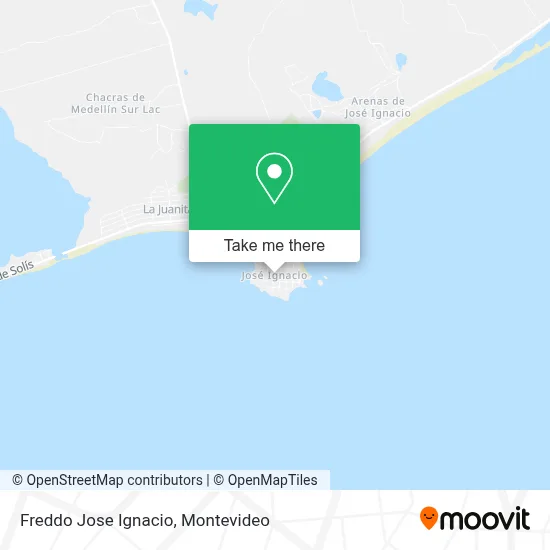 Freddo Jose Ignacio map