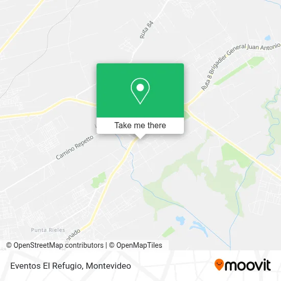 Eventos El Refugio map