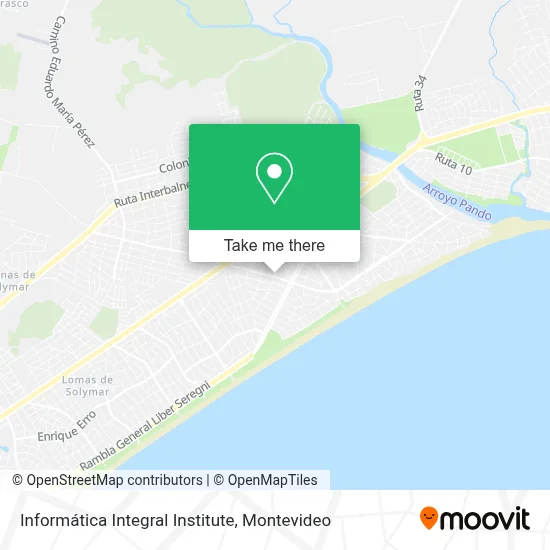 Informática Integral Institute map