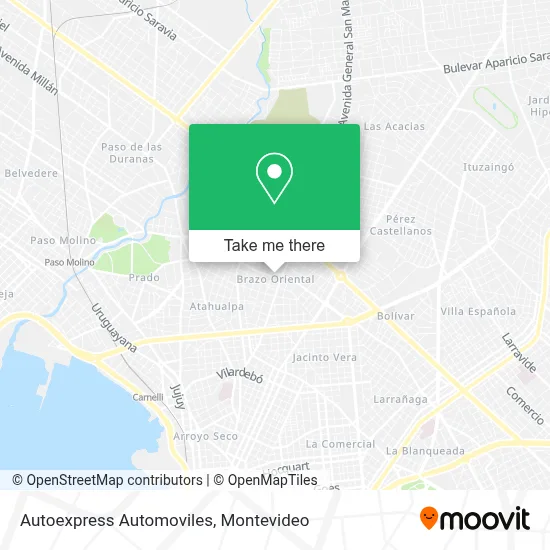 Autoexpress Automoviles map
