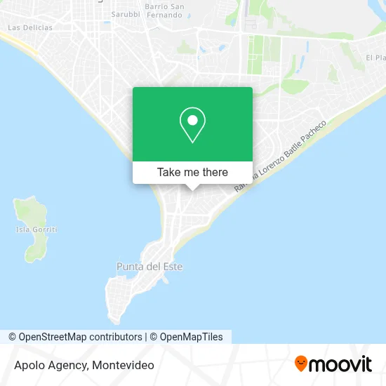 Apolo Agency map