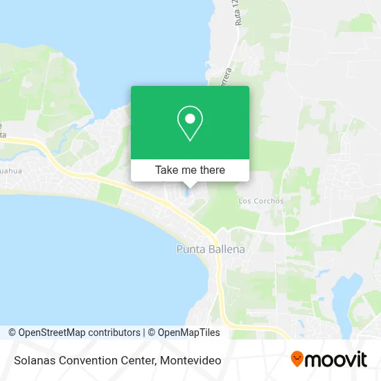 Solanas Convention Center map