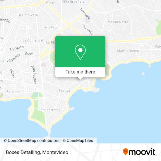Boxes Detailing map