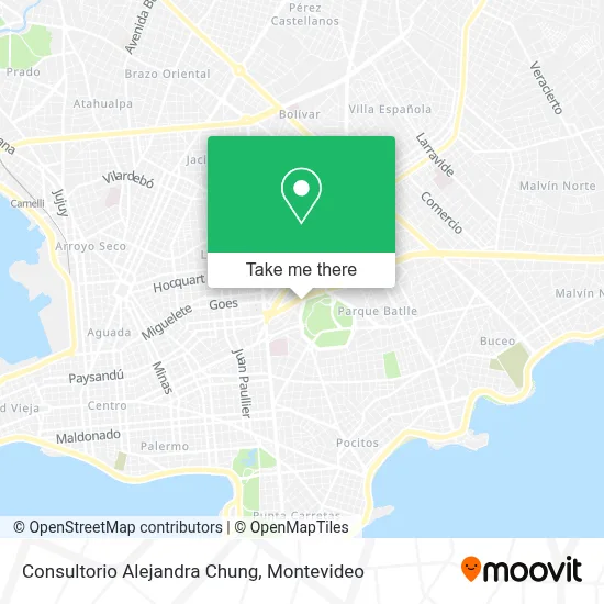Consultorio Alejandra Chung map