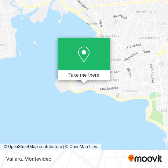 Vailara map
