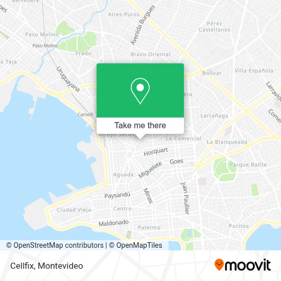 Cellfix map