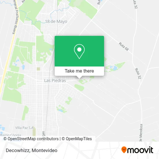 Decowhizz map