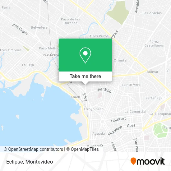Eclipse map