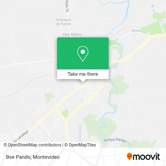 Bse Pando map