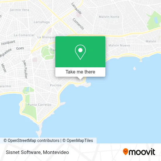 Sisnet Software map