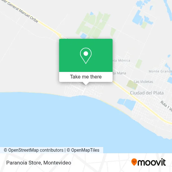Paranoia Store map