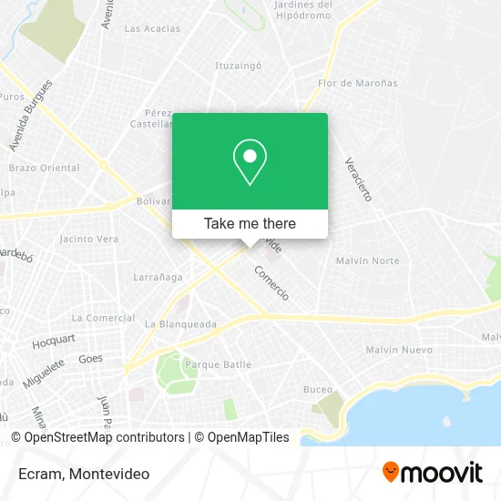 Ecram map