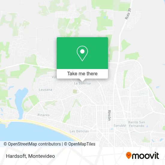 Hardsoft map