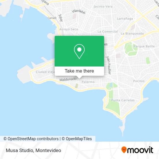 Musa Studio map
