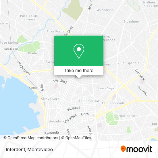 Interdent map