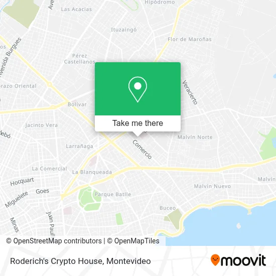 Roderich's Crypto House map