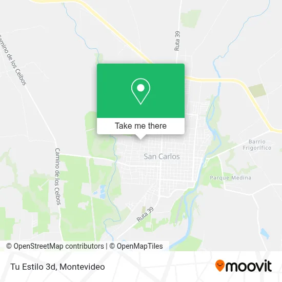Tu Estilo 3d map