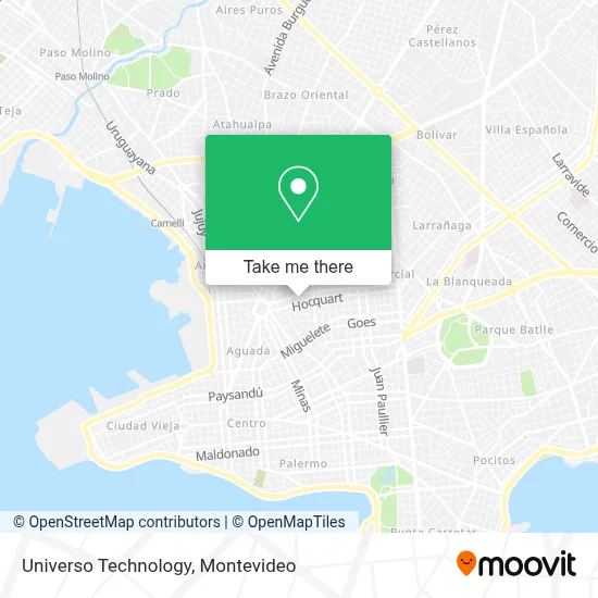 Universo Technology map