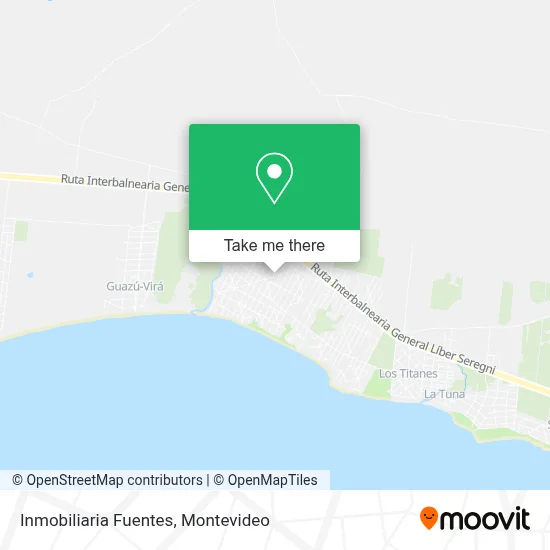 Inmobiliaria Fuentes map