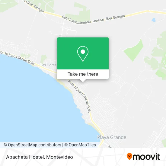 Apacheta Hostel map