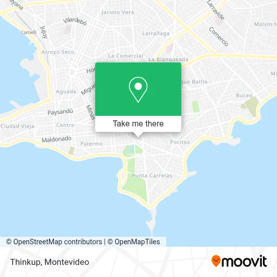 Thinkup map