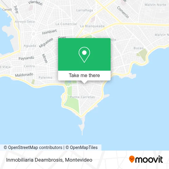 Inmobiliaria Deambrosis map