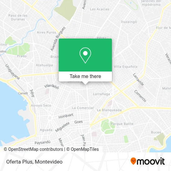 Oferta Plus map