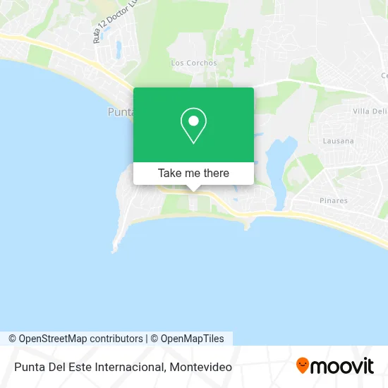 Punta Del Este Internacional map