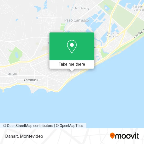 Dansit map
