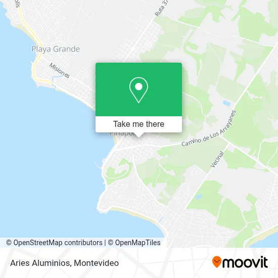 Aries Aluminios map