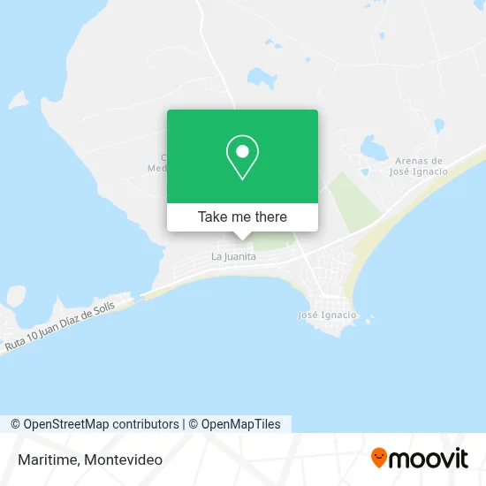 Marittimo map