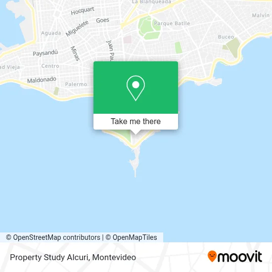 Property Study Alcuri map