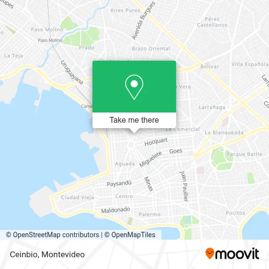 Ceinbio map