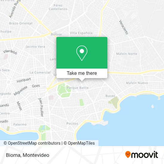 Bioma map