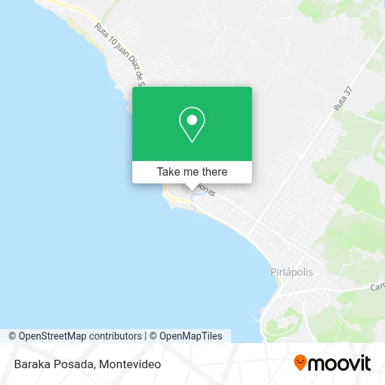 Baraka Posada map