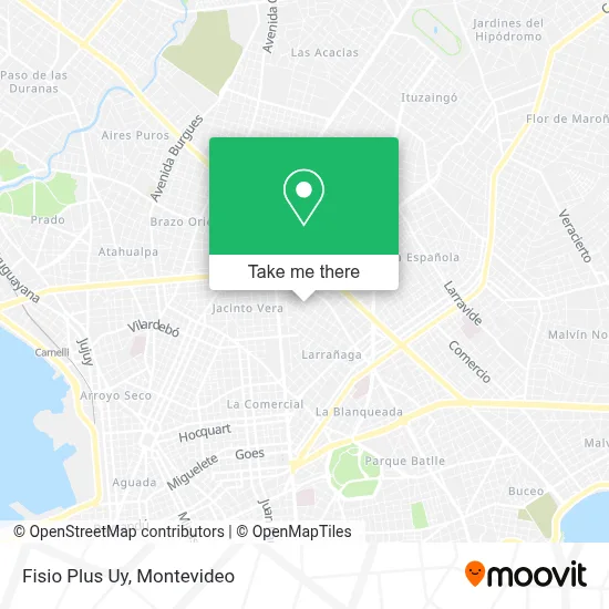 Fisio Plus Uy map