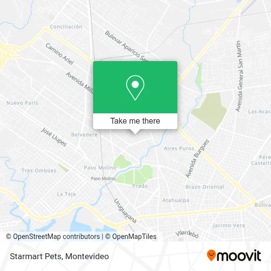 Starmart Pets map